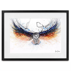 Omnipotent Owl Framed Art Print Omnipotent Owl Framed Art Print wall art product Ashvin Harrison
