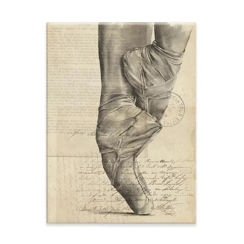 On Pointe 2 Canvas Print On Pointe 2 Canvas Print wall art product Jennifer Paxton Parker
