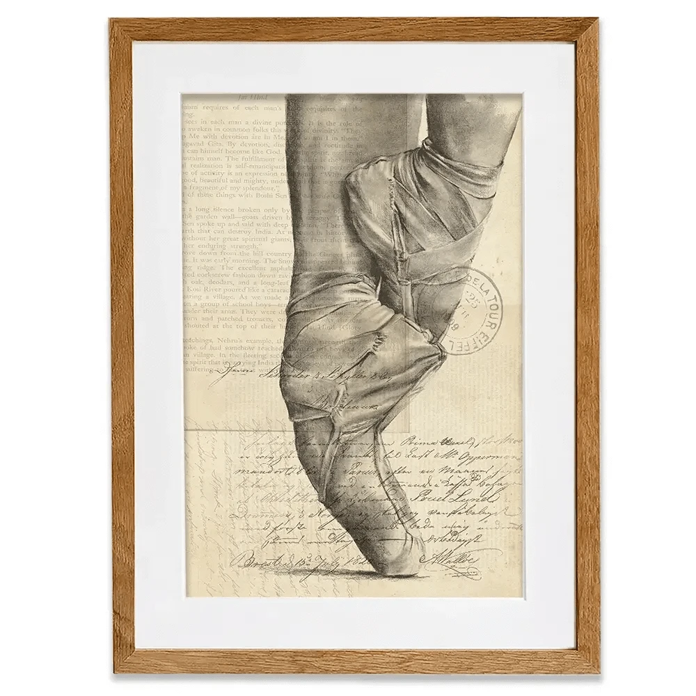 On Pointe 2 Framed Art Print On Pointe 2 Framed Art Print wall art product Jennifer Paxton Parker