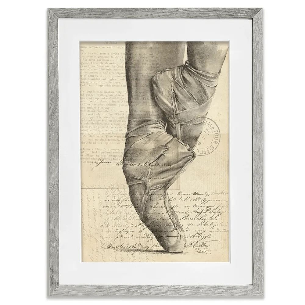 On Pointe 2 Framed Art Print On Pointe 2 Framed Art Print wall art product Jennifer Paxton Parker