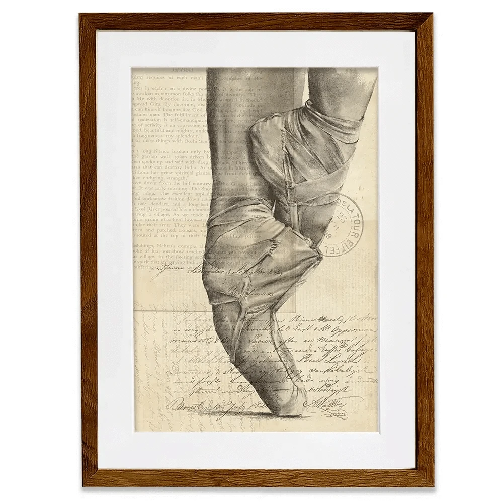 On Pointe 2 Framed Art Print On Pointe 2 Framed Art Print wall art product Jennifer Paxton Parker