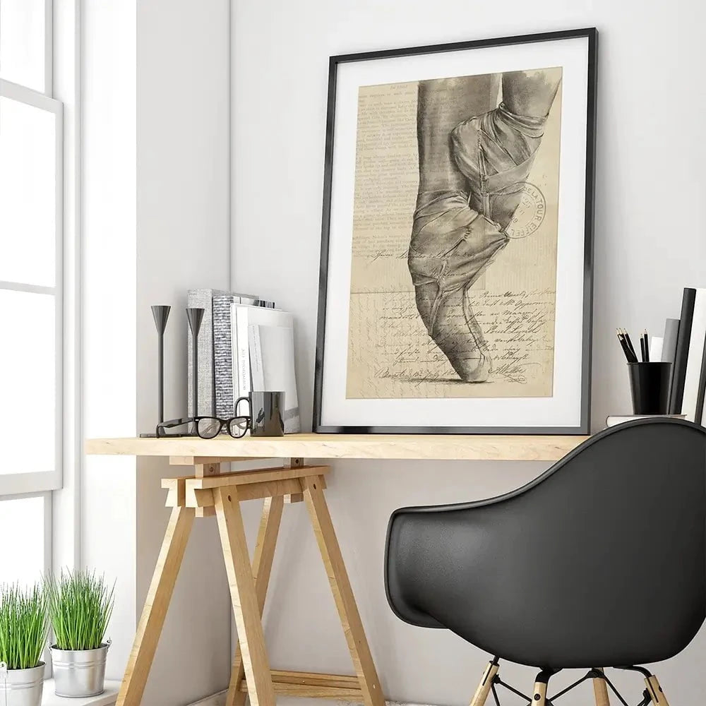 On Pointe 2 Framed Art Print On Pointe 2 Framed Art Print wall art product Jennifer Paxton Parker