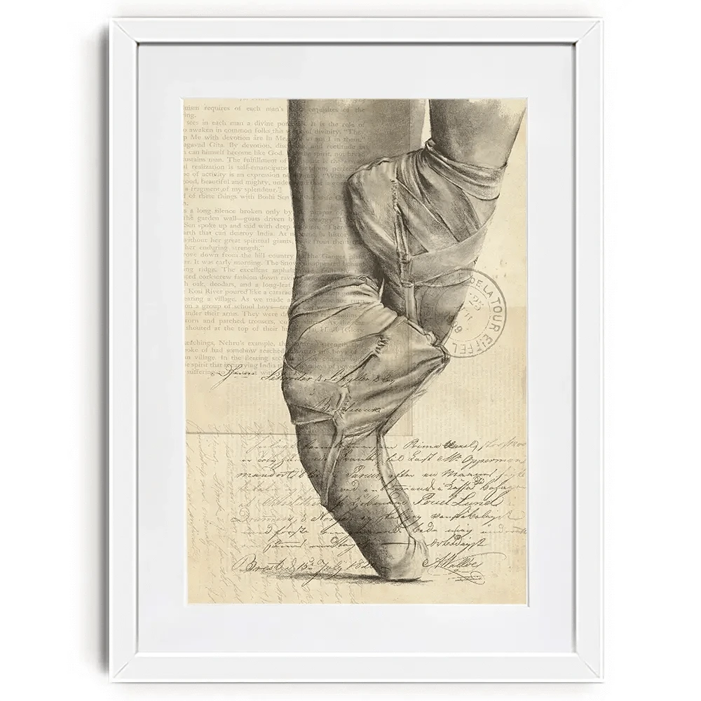 On Pointe 2 Framed Art Print On Pointe 2 Framed Art Print wall art product Jennifer Paxton Parker