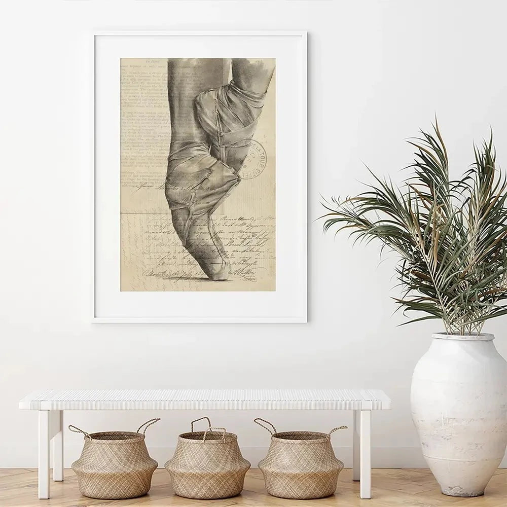 On Pointe 2 Framed Art Print On Pointe 2 Framed Art Print wall art product Jennifer Paxton Parker