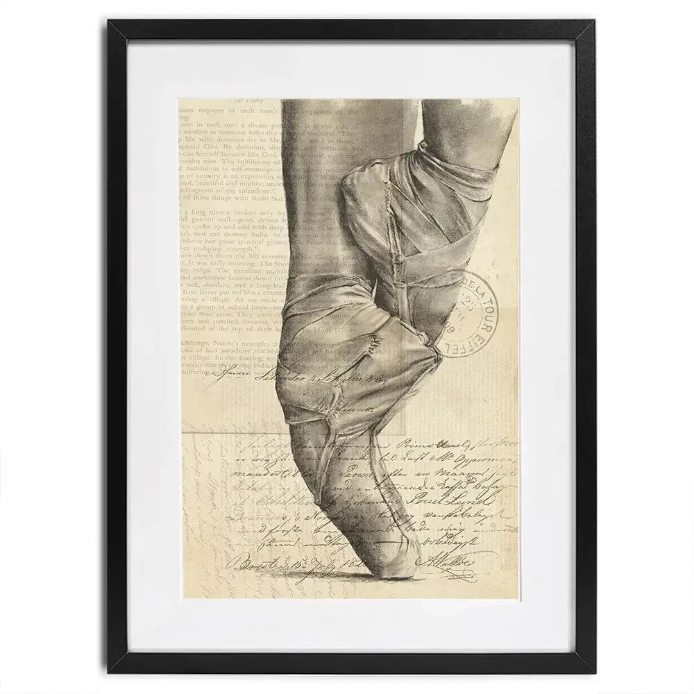 On Pointe 2 Framed Art Print On Pointe 2 Framed Art Print wall art product Jennifer Paxton Parker