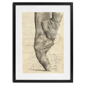 On Pointe 2 Framed Art Print On Pointe 2 Framed Art Print wall art product Jennifer Paxton Parker