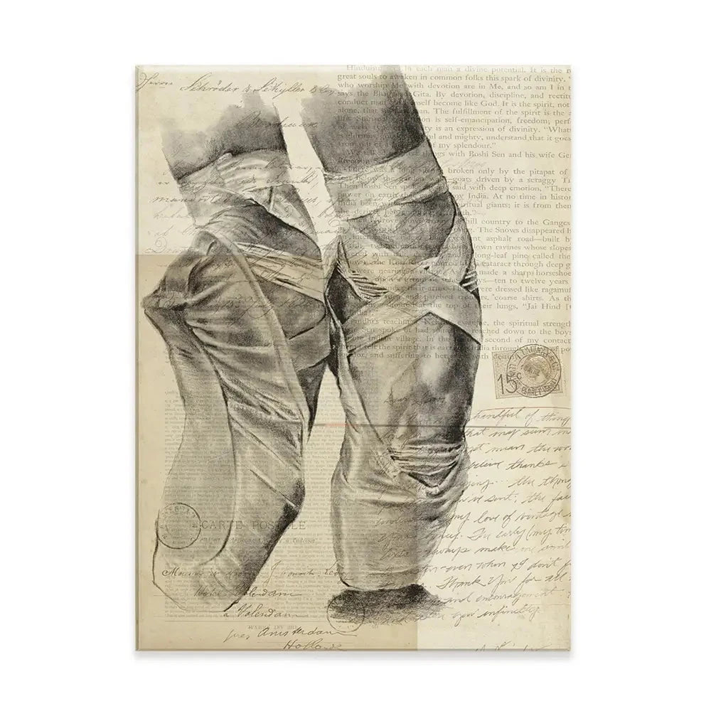 On Pointe Canvas Print On Pointe Canvas Print wall art product Jennifer Paxton Parker