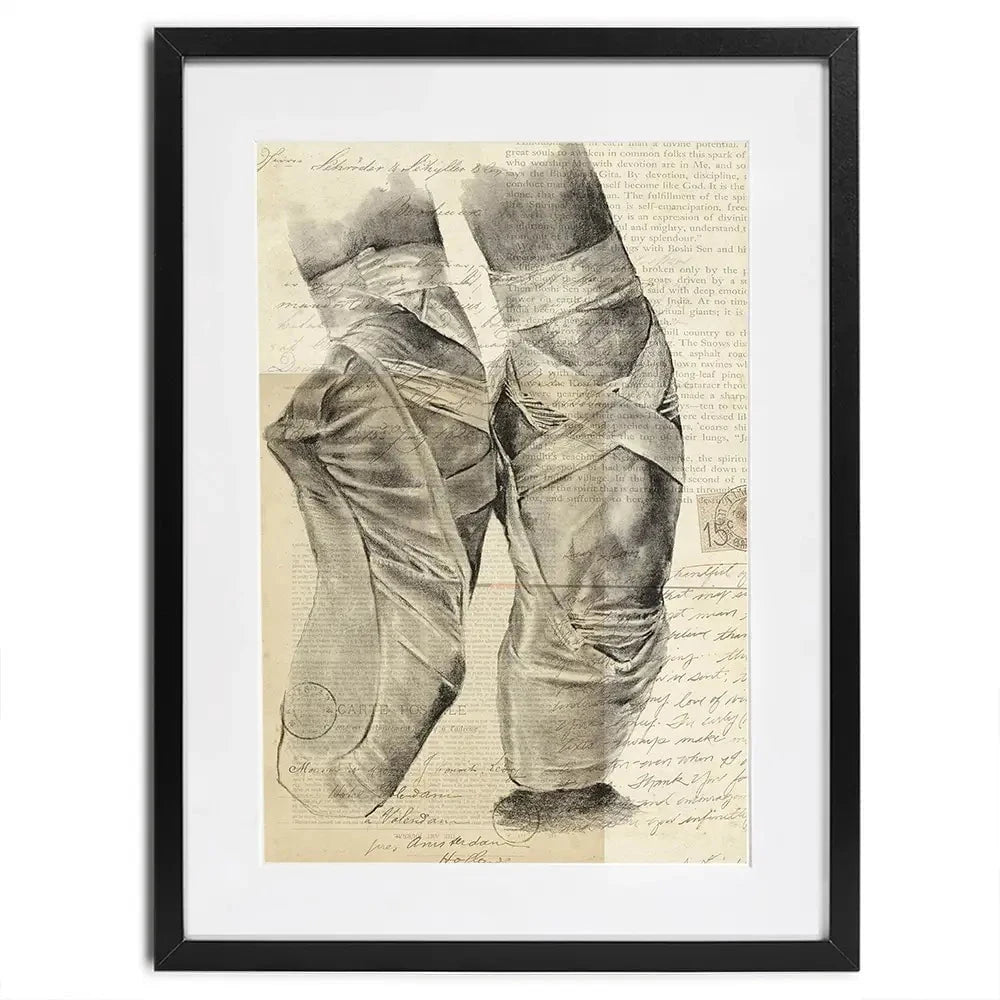 On Pointe Framed Art Print On Pointe Framed Art Print wall art product Jennifer Paxton Parker