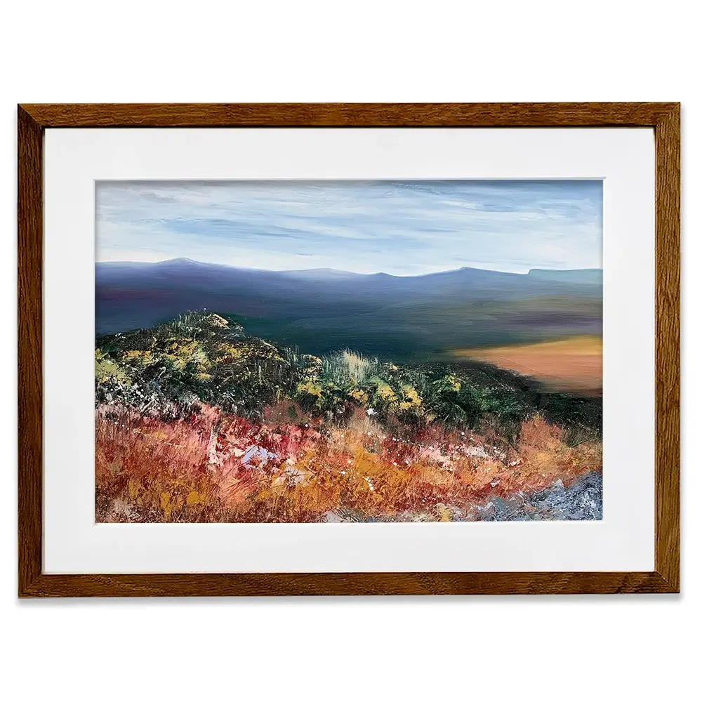 On The Moor Framed Art Print On The Moor Framed Art Print wall art product Laure Bury