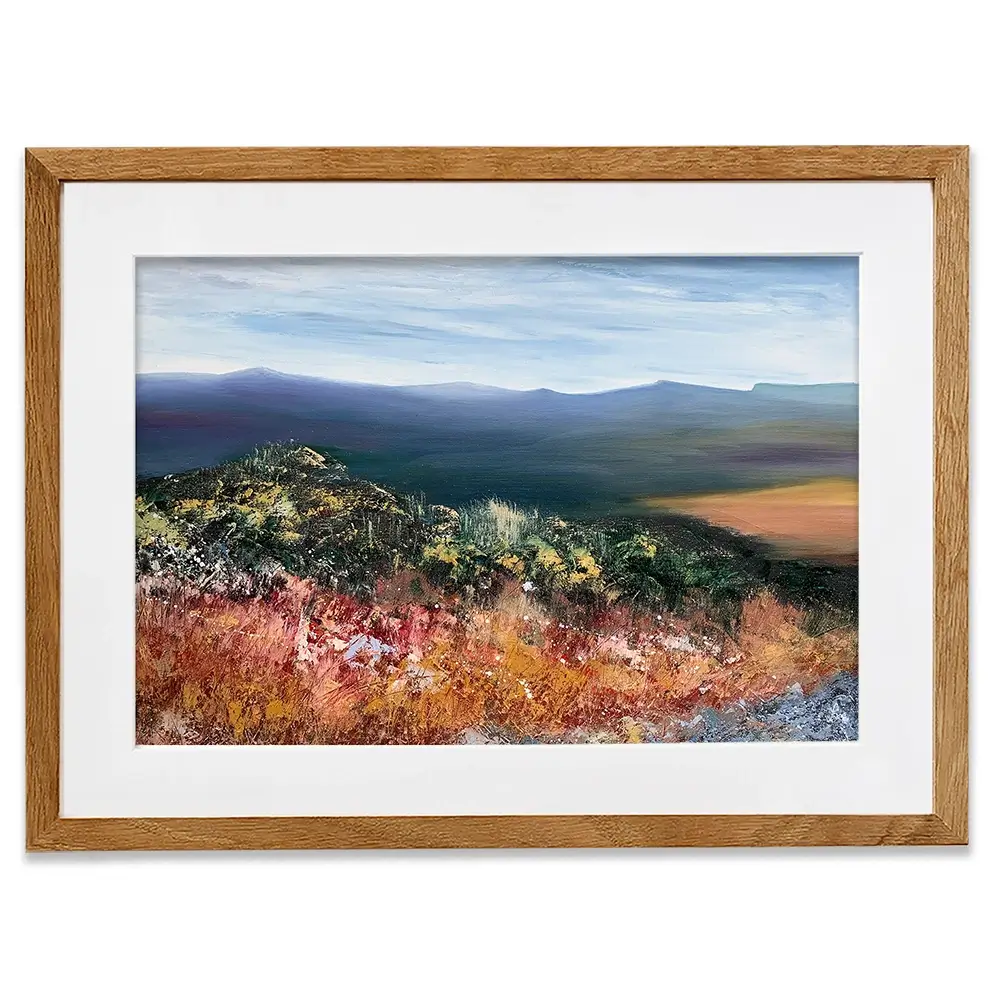 On The Moor Framed Art Print On The Moor Framed Art Print wall art product Laure Bury
