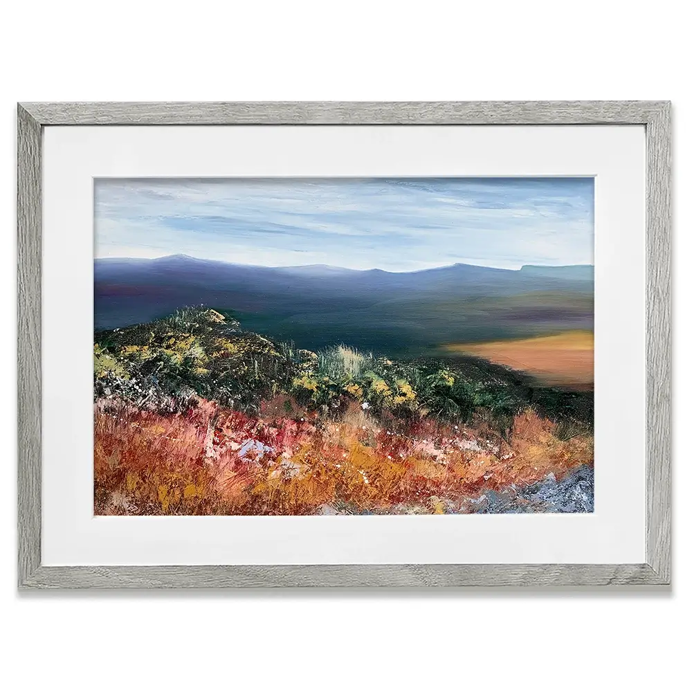 On The Moor Framed Art Print On The Moor Framed Art Print wall art product Laure Bury
