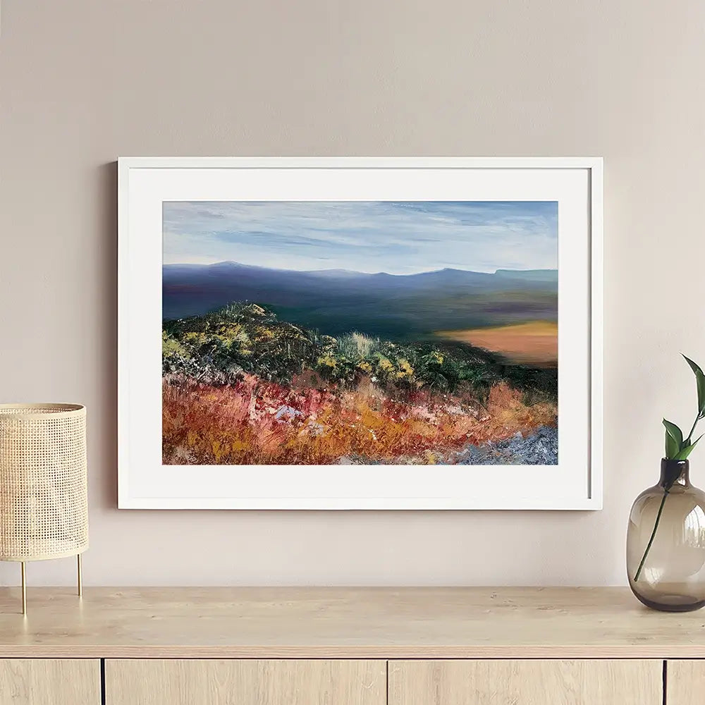 On The Moor Framed Art Print On The Moor Framed Art Print wall art product Laure Bury