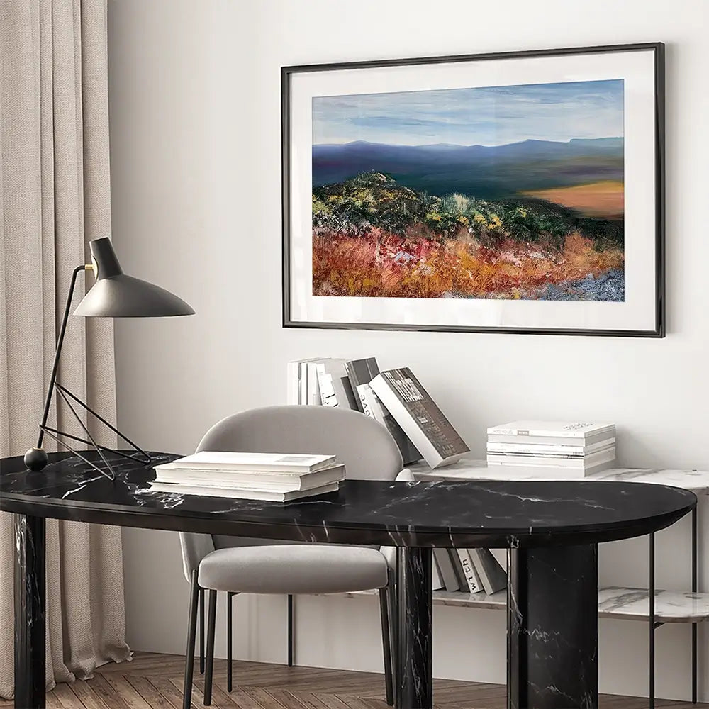 On The Moor Framed Art Print On The Moor Framed Art Print wall art product Laure Bury