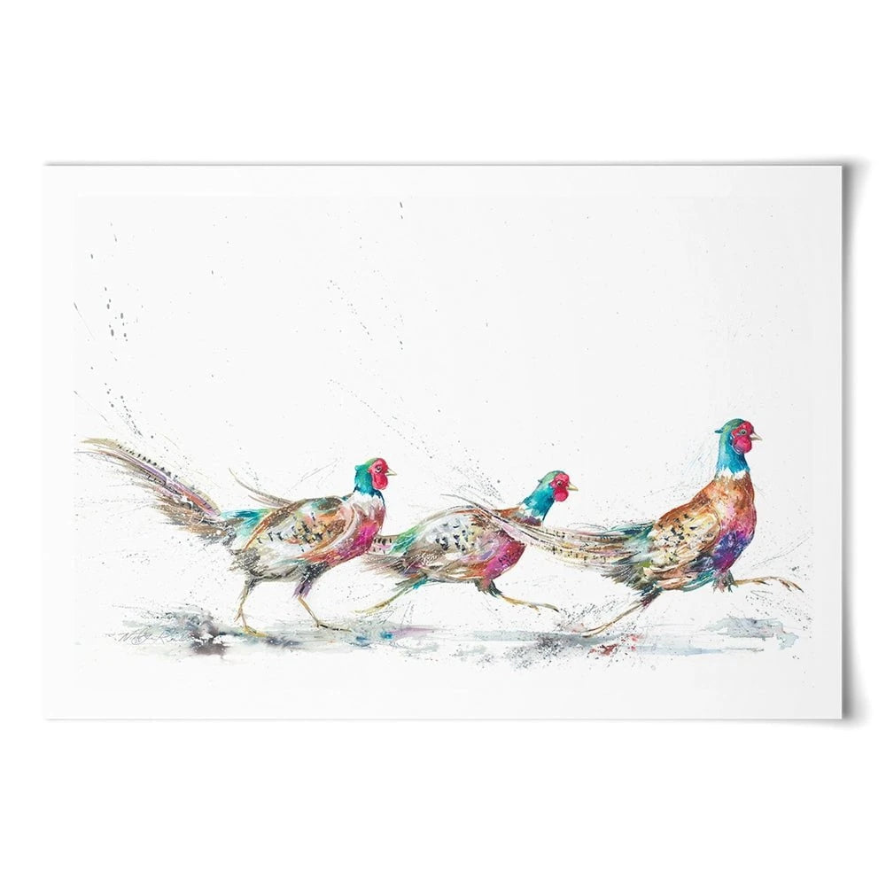 On Your Marks, Get Set, Go Art Print On Your Marks, Get Set, Go Art Print wall art product Nicola Jane Rowles
