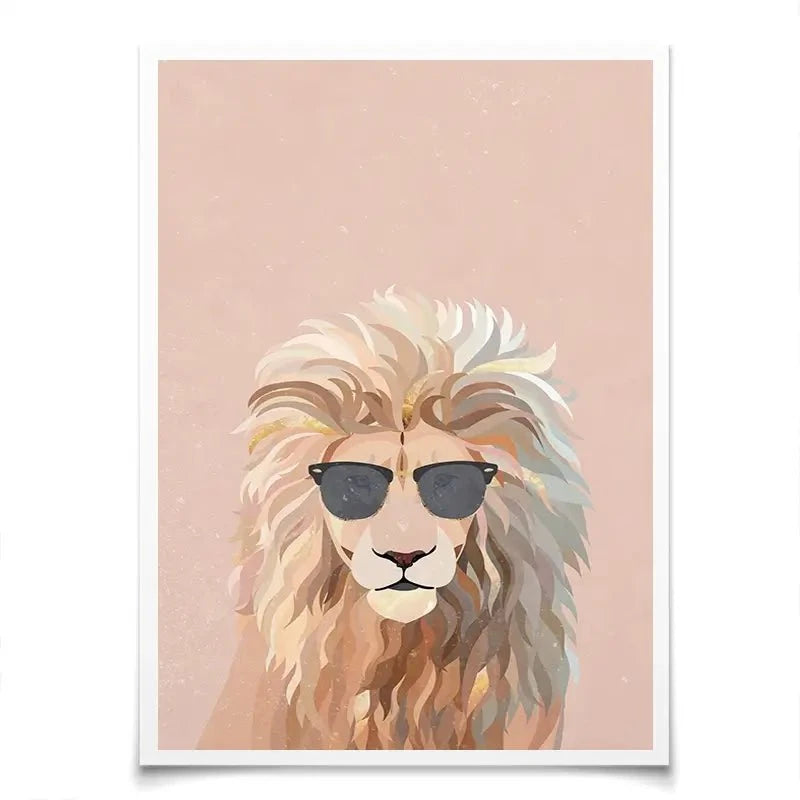 One Cool Cat Art Print One Cool Cat Art Print wall art product Sarah Manovski