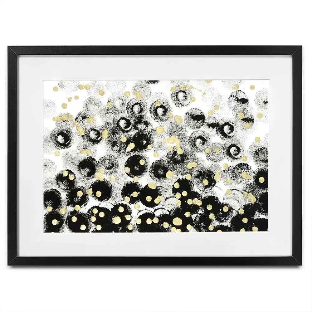 Onyx Pop Framed Art Print Onyx Pop Framed Art Print wall art product Vanna Lam