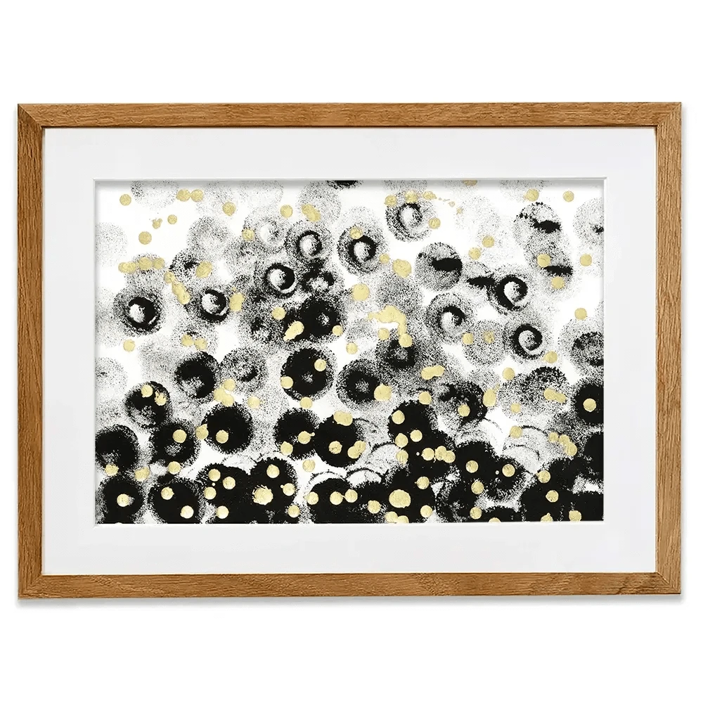 Onyx Pop Framed Art Print Onyx Pop Framed Art Print wall art product Vanna Lam