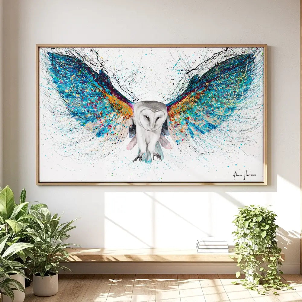 Opulent Night Owl Oversized Canvas Print Opulent Night Owl Oversized Canvas Print wall art product Ashvin Harrison