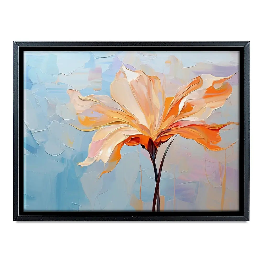 Orange Flower Canvas Print Orange Flower Canvas Print wall art product Art Print Shop