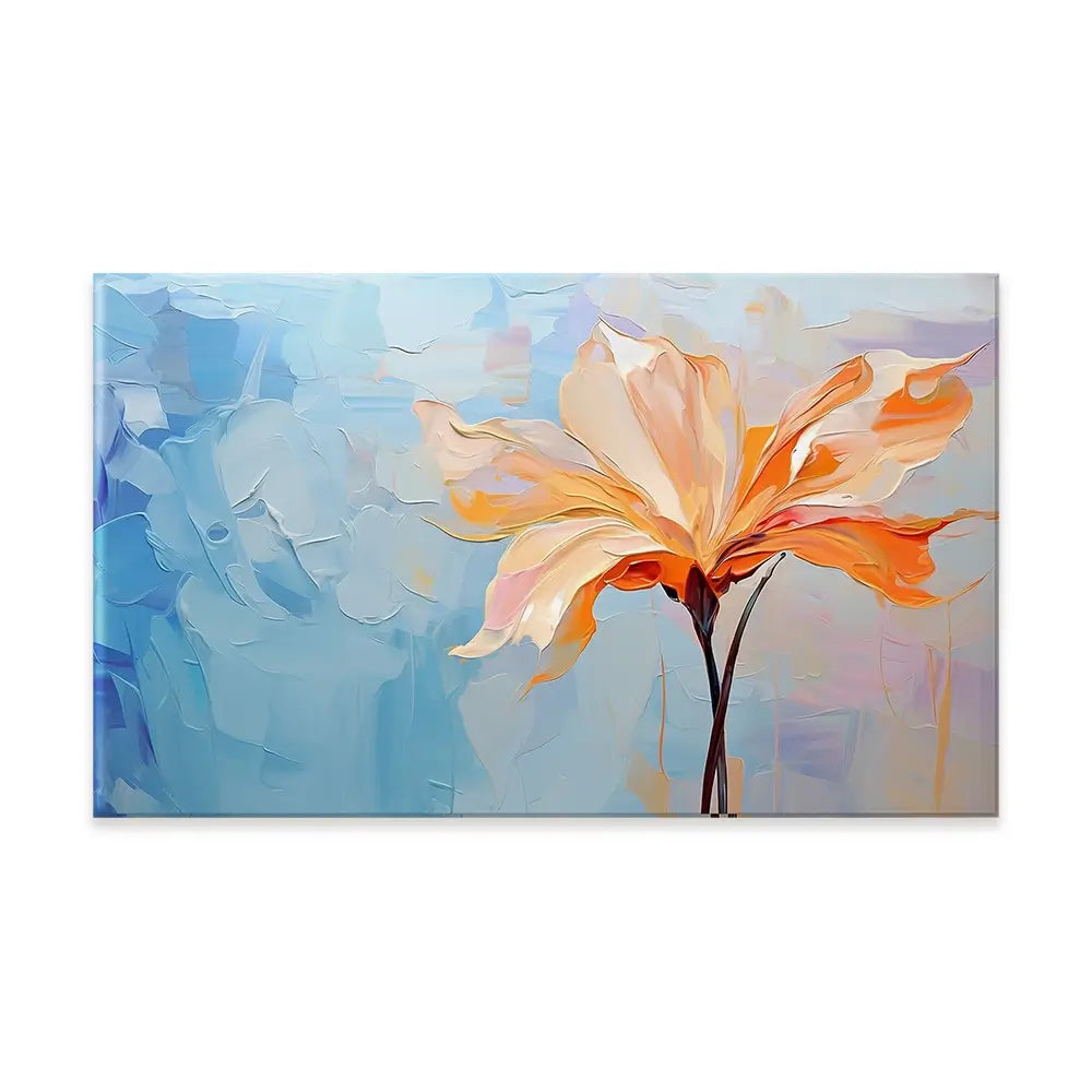 Orange Flower Canvas Print Orange Flower Canvas Print wall art product Art Print Shop