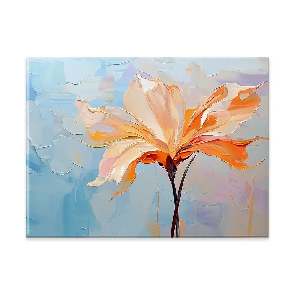 Orange Flower Canvas Print Orange Flower Canvas Print wall art product Art Print Shop