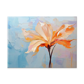 Orange Flower Canvas Print Orange Flower Canvas Print wall art product Art Print Shop