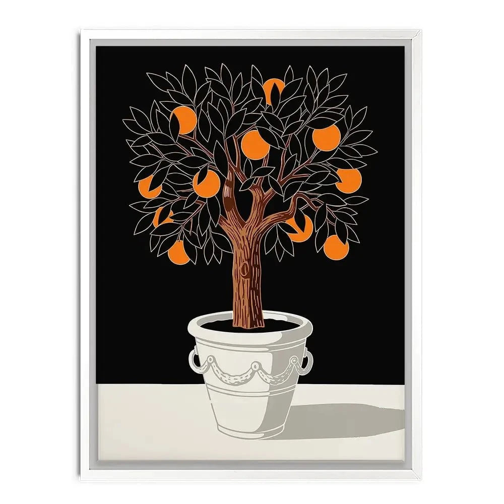 Orange Tree Canvas Print Orange Tree Canvas Print wall art product P & M Print Gallery