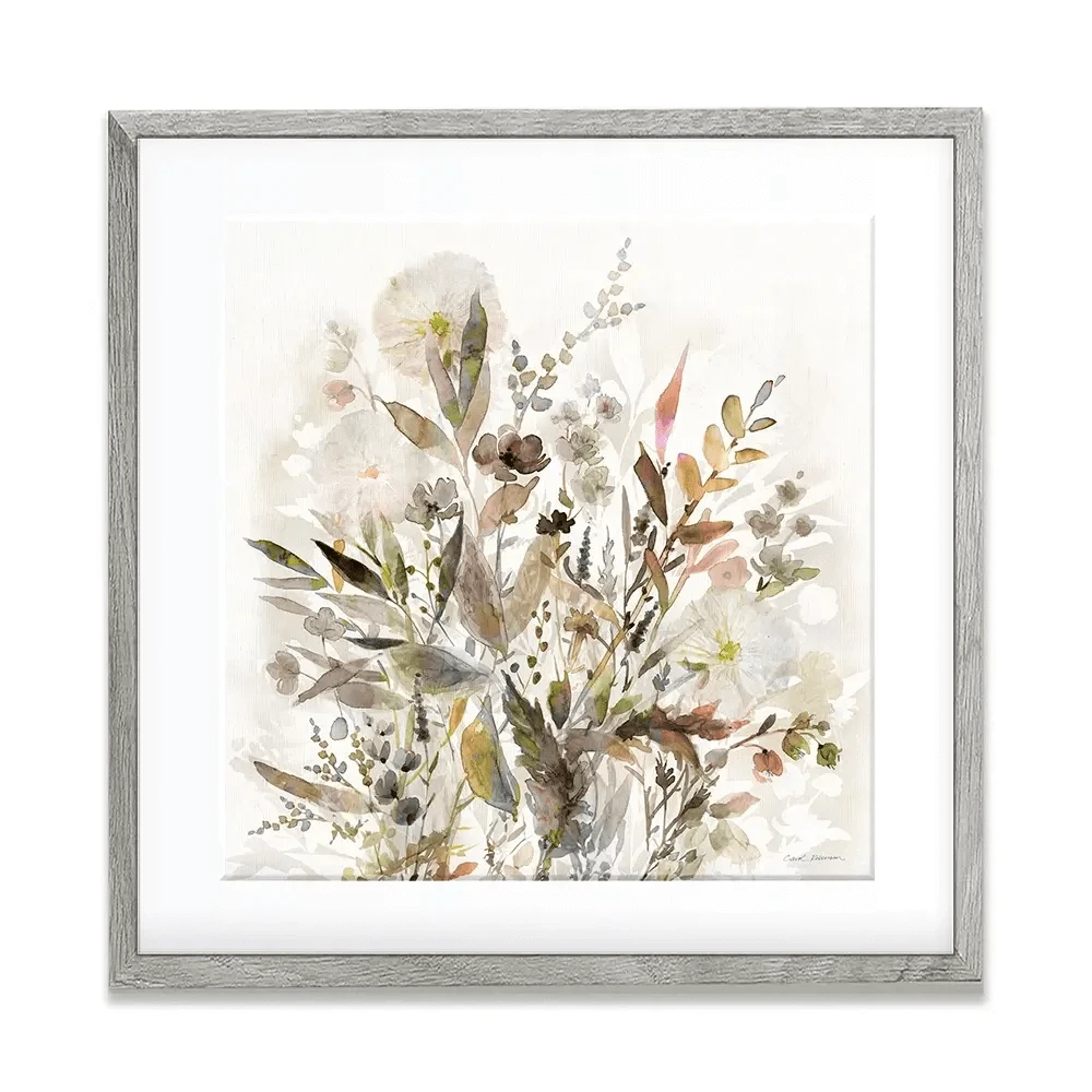 Organic Garden Square Framed Art Print Organic Garden Square Framed Art Print wall art product Carol Robinson