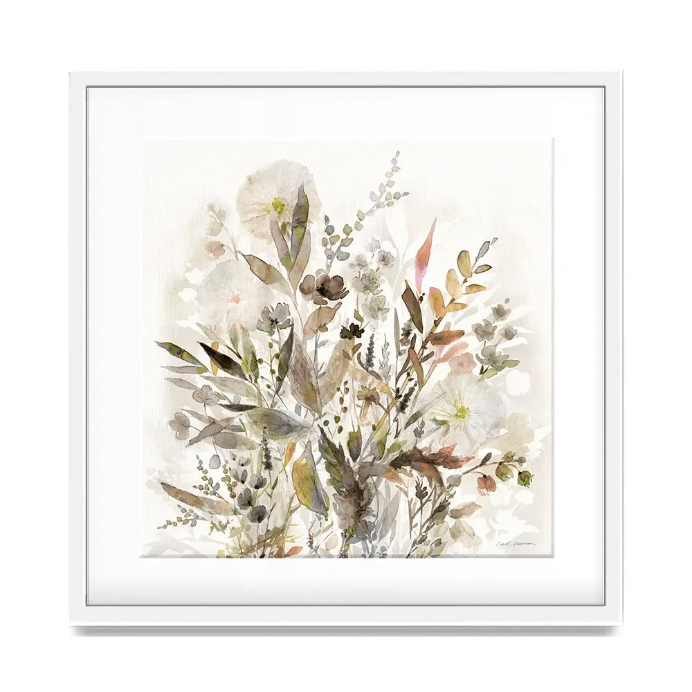 Organic Garden Square Framed Art Print Organic Garden Square Framed Art Print wall art product Carol Robinson