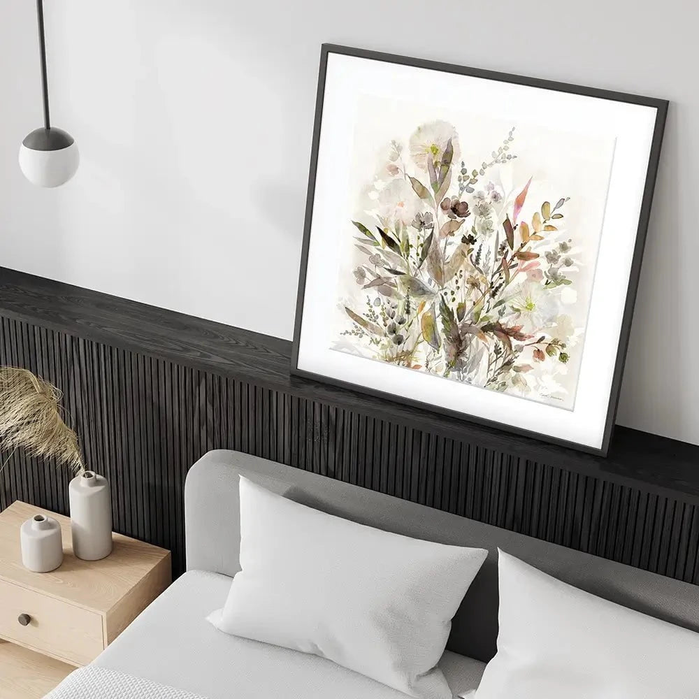 Organic Garden Square Framed Art Print Organic Garden Square Framed Art Print wall art product Carol Robinson