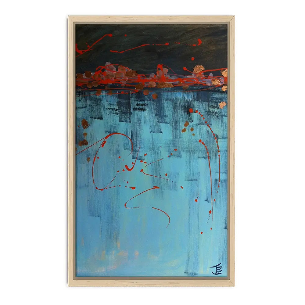 Out Of The Blue Canvas Print Out Of The Blue Canvas Print wall art product Jane Brookshaw