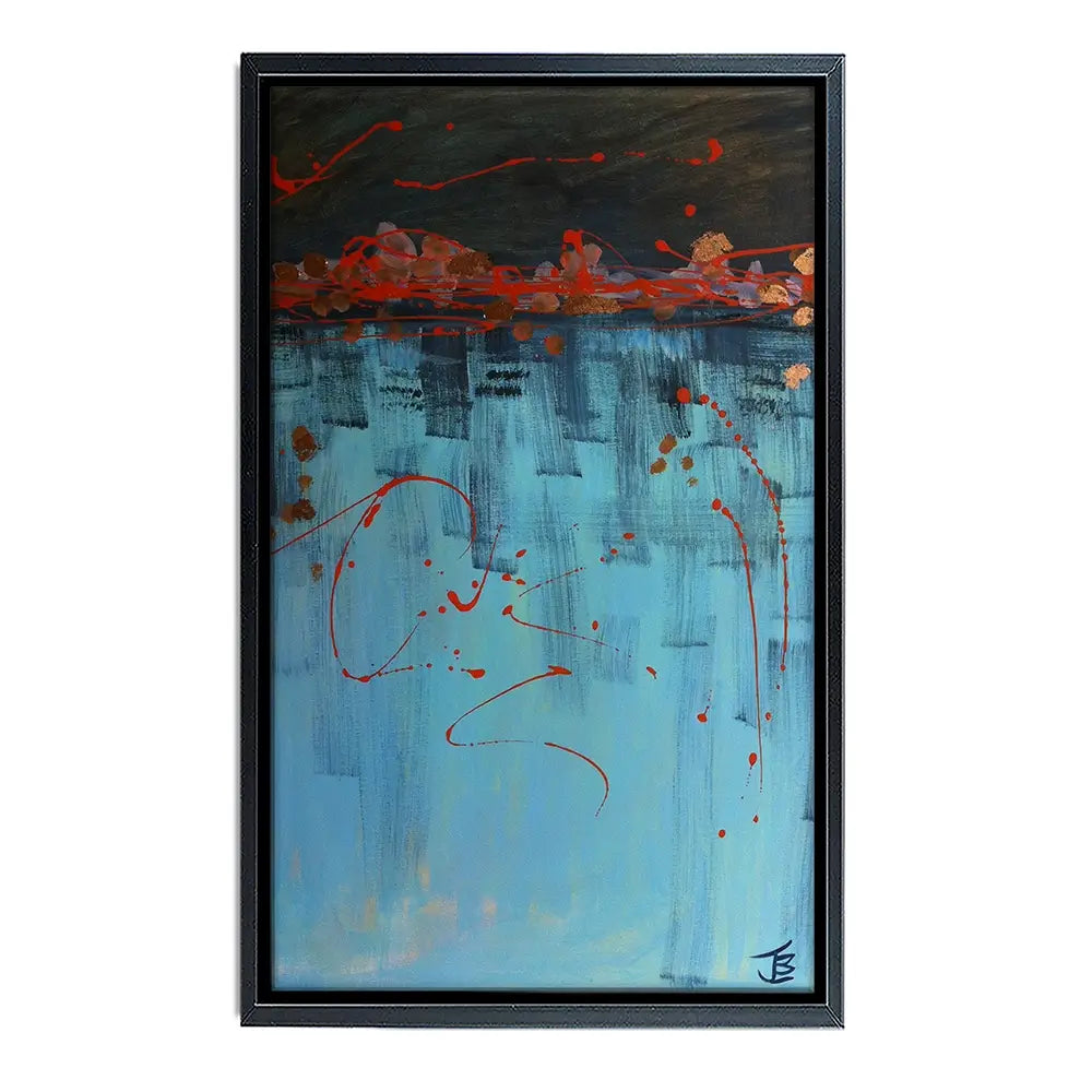 Out Of The Blue Canvas Print Out Of The Blue Canvas Print wall art product Jane Brookshaw