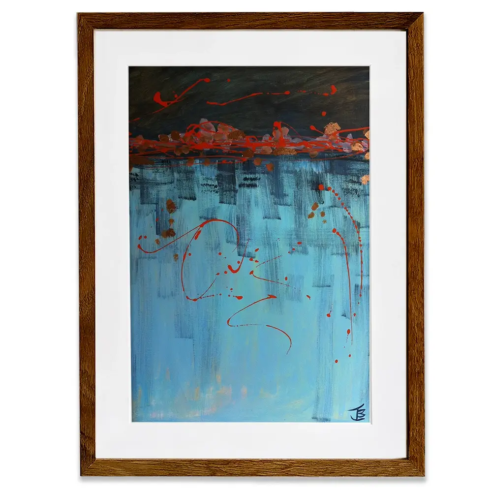Out Of The Blue Framed Art Print Out Of The Blue Framed Art Print wall art product Jane Brookshaw