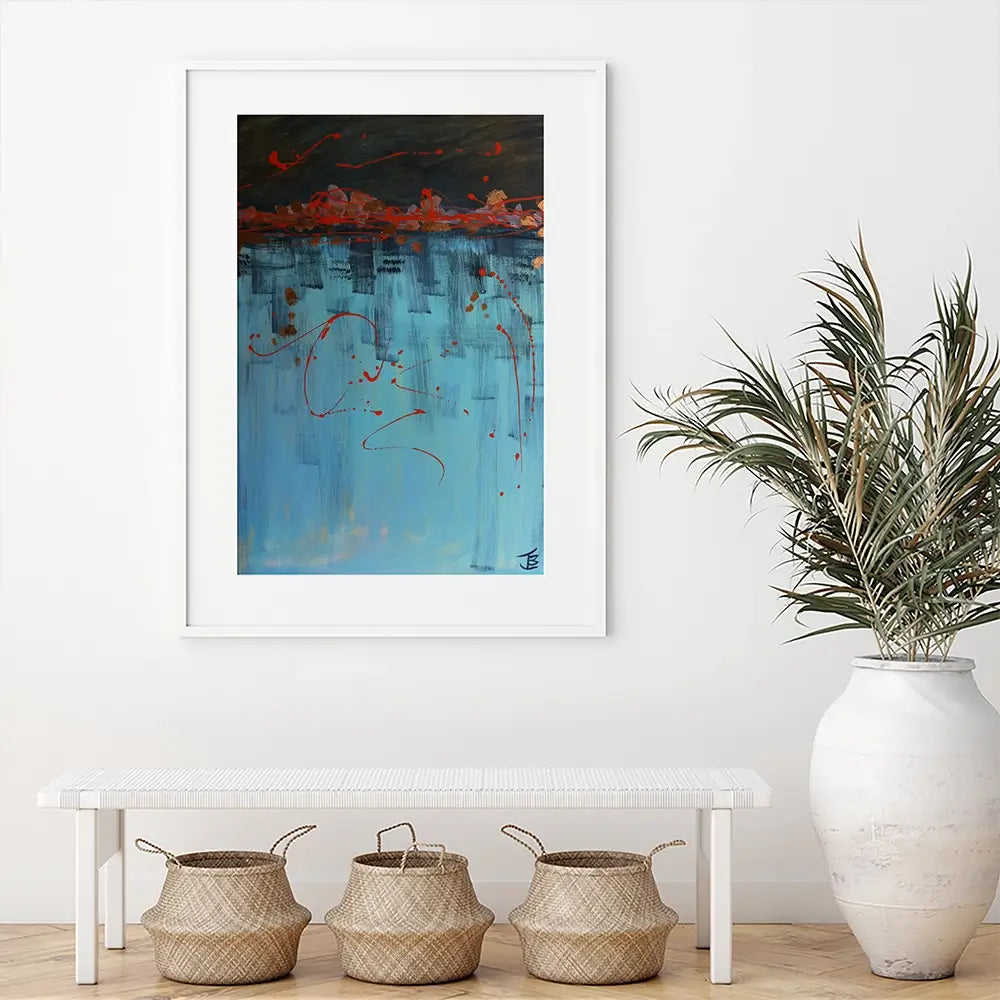 Out Of The Blue Framed Art Print Out Of The Blue Framed Art Print wall art product Jane Brookshaw