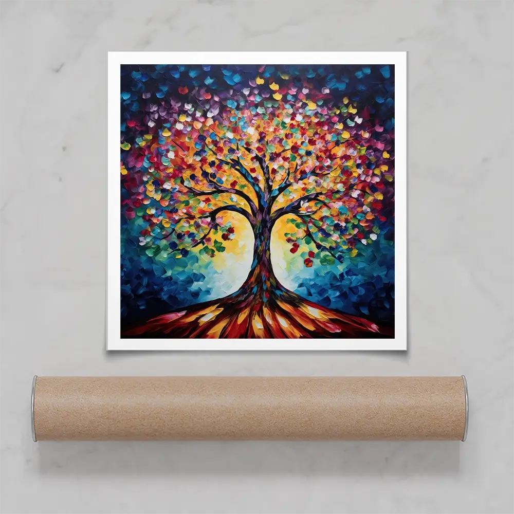 Out Of The Darkness Square Art Print Out Of The Darkness Square Art Print wall art product Gina Kelly - Independent