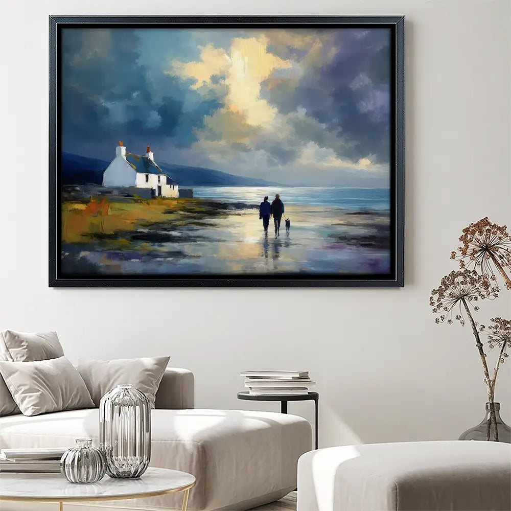 Out With Duke Canvas Print Out With Duke Canvas Print wall art product David Alexander Elder