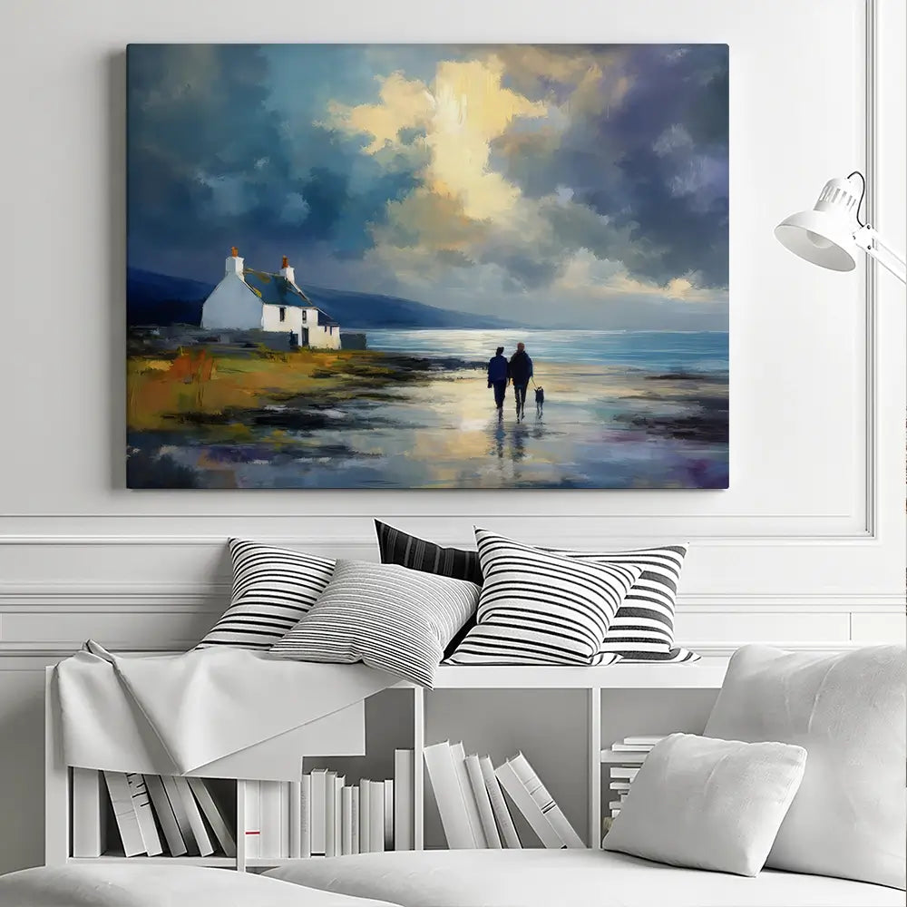 Out With Duke Canvas Print Out With Duke Canvas Print wall art product David Alexander Elder
