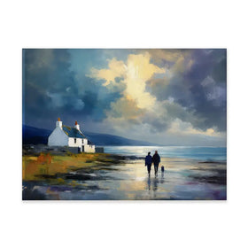 Out With Duke Canvas Print Out With Duke Canvas Print wall art product David Alexander Elder