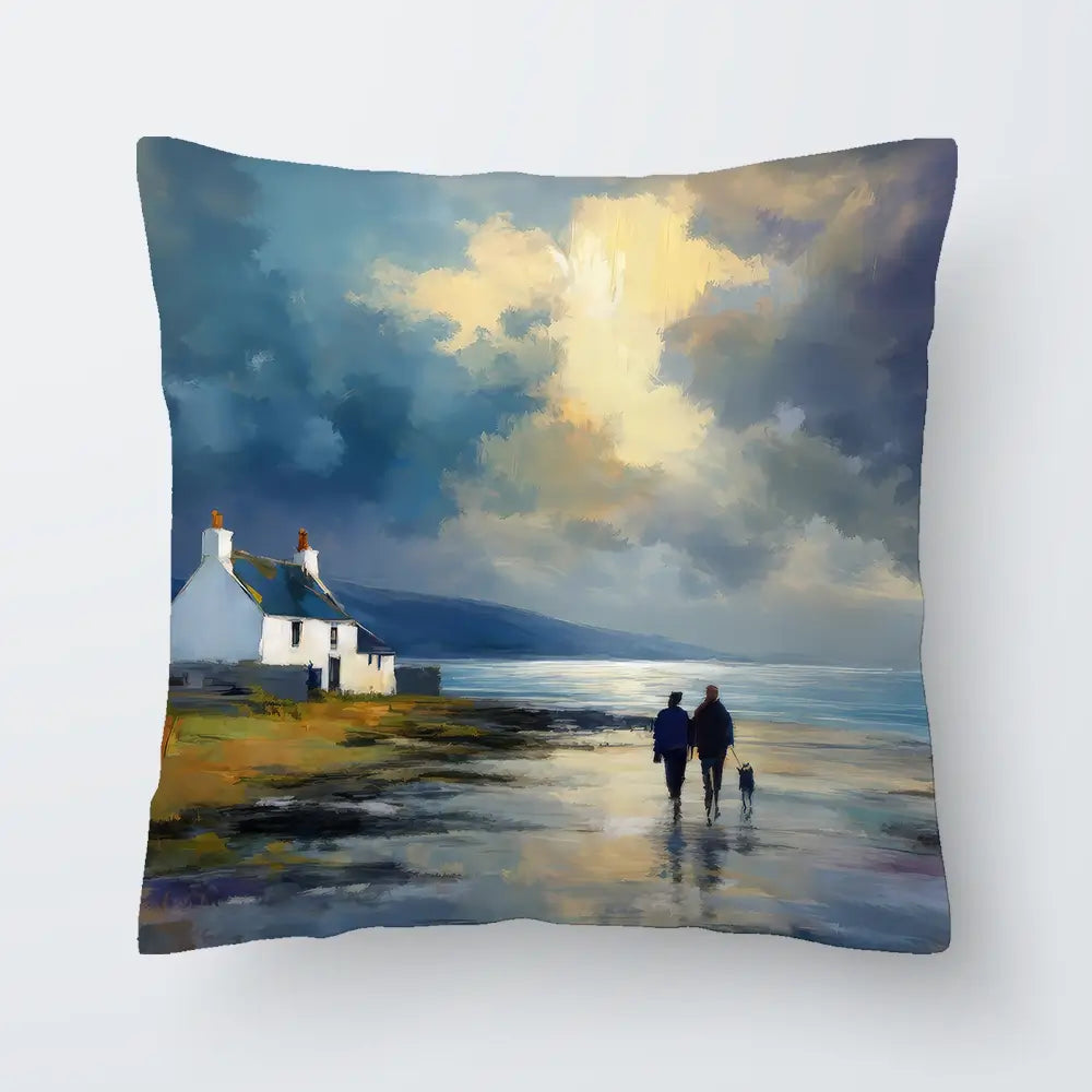 Out With Duke Cushion Out With Duke Cushion wall art product David Alexander Elder
