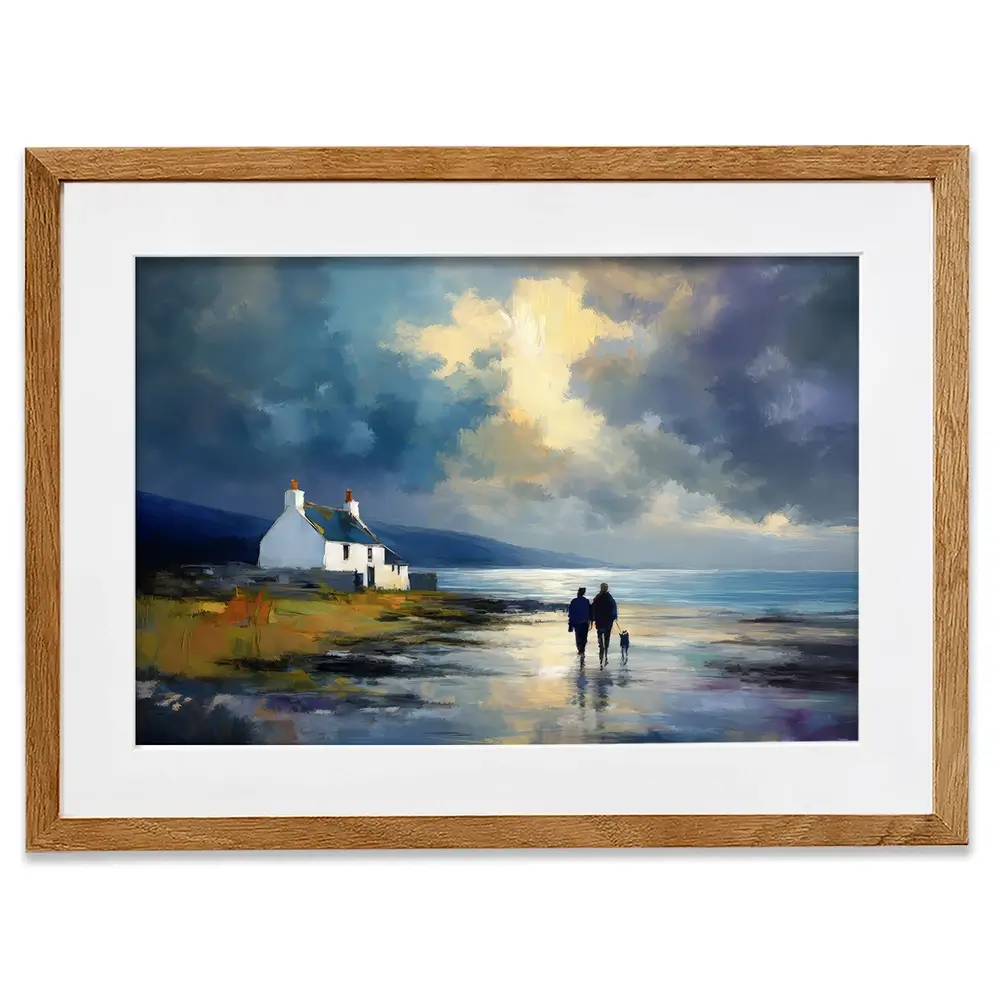 Out With Duke Framed Art Print Out With Duke Framed Art Print wall art product David Alexander Elder
