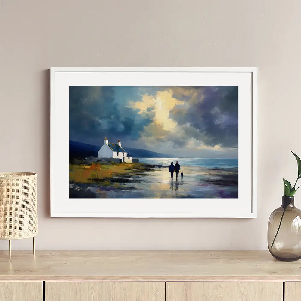 Out With Duke Framed Art Print Out With Duke Framed Art Print wall art product David Alexander Elder
