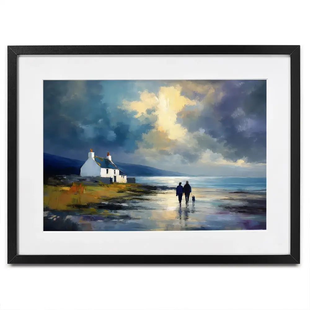 Out With Duke Framed Art Print Out With Duke Framed Art Print wall art product David Alexander Elder