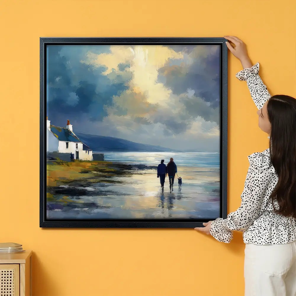 Out With Duke Oversized Canvas Print Out With Duke Oversized Canvas Print wall art product David Alexander Elder