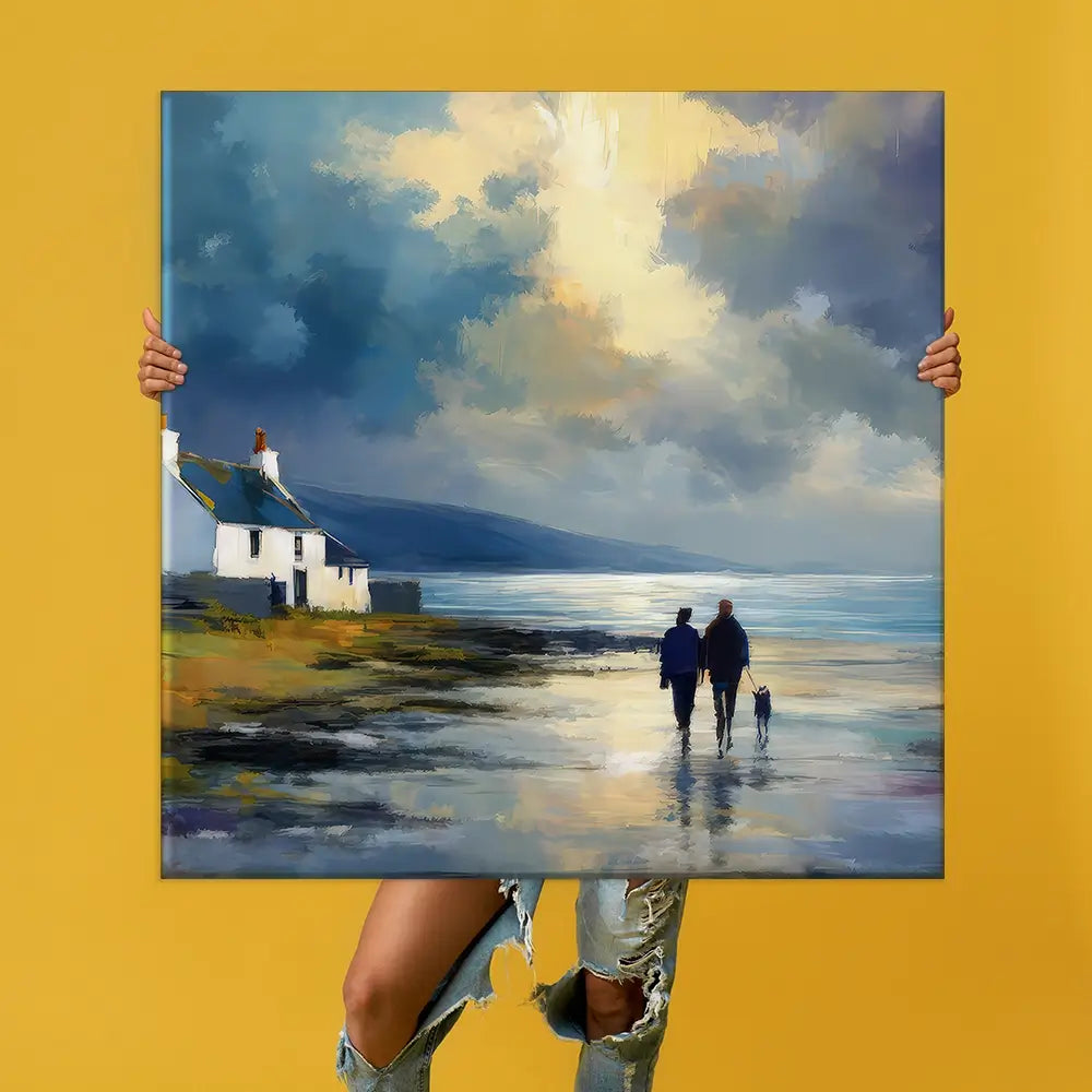 Out With Duke Oversized Canvas Print Out With Duke Oversized Canvas Print wall art product David Alexander Elder