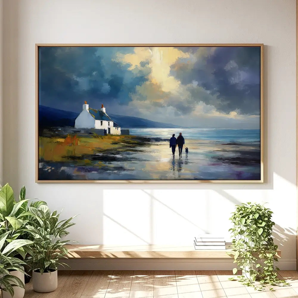 Out With Duke Oversized Canvas Print Out With Duke Oversized Canvas Print wall art product David Alexander Elder