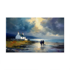 Out With Duke Oversized Canvas Print Out With Duke Oversized Canvas Print wall art product David Alexander Elder