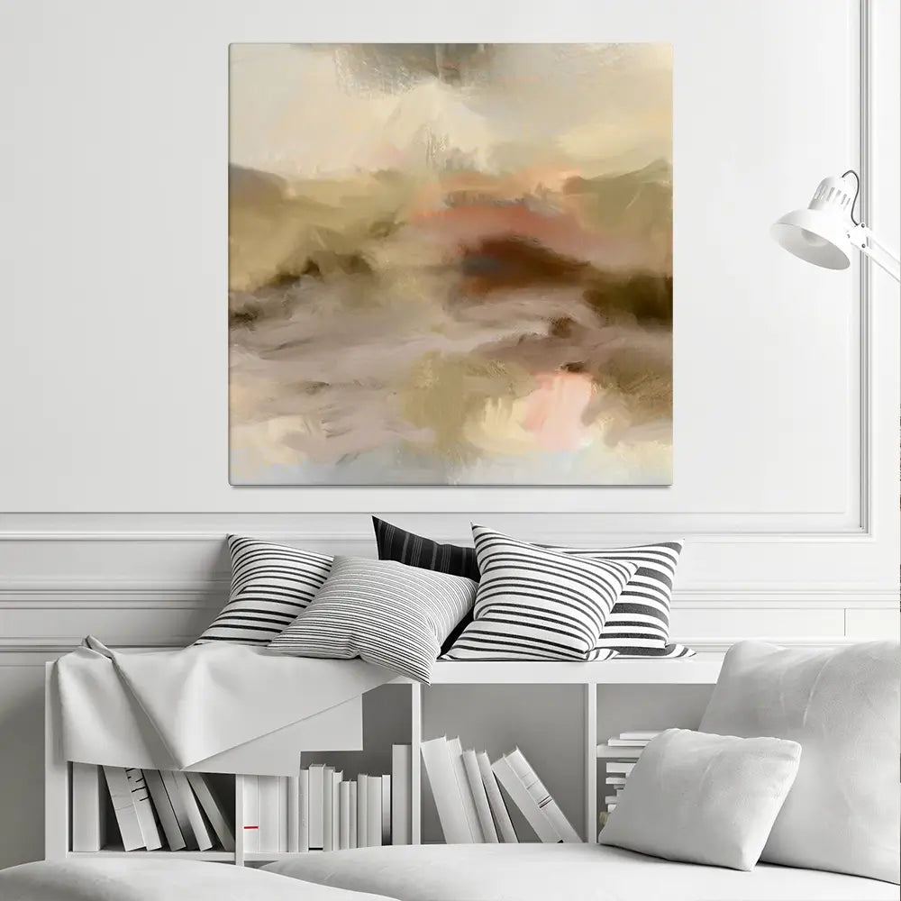 Overwhelmed Square Canvas Print Overwhelmed Square Canvas Print wall art product Art Print Shop