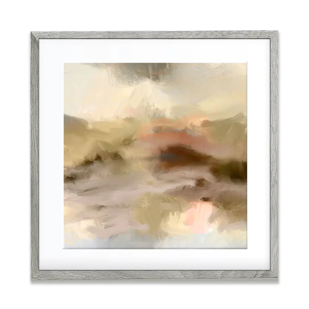 Overwhelmed Square Framed Art Print Overwhelmed Square Framed Art Print wall art product Art Print Shop
