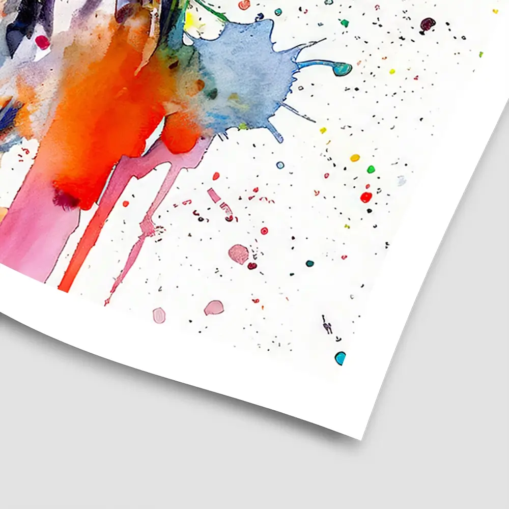 Owl Power Square Art Print Owl Power Square Art Print wall art product David Alexander Elder