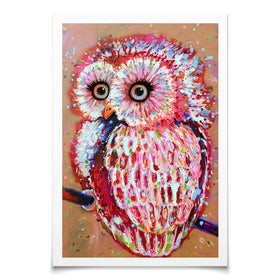 Owla Art Print Owla Art Print wall art product Studio Paint-Ing